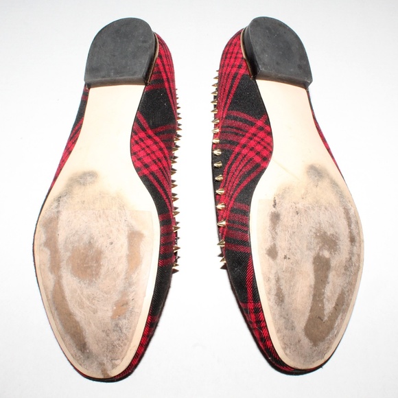 Zara Woman | Flats Tartan Spikes - Picture 7 of 8